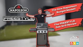 The Napoleon FREESTYLE Gas Grill Review  Napoleons NEW Budget Model [upl. by Jarvis]