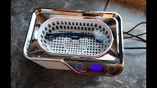 Cleaning eye glasses with an Ultrasonic Cleaner [upl. by Ahseekal794]