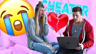 Cheating On My Girlfriend Prank She Cries [upl. by Adnirim]