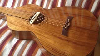 Herrmann Guitars Koa Weissenborn Build [upl. by Seumas]