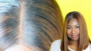 How To Make Your Wig Look Natural Using Only 2 Products  No Bleaching amp No Plucking  MyFirstWig [upl. by Goode]