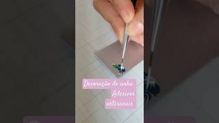 decoraçãosimples  unhasdestaque nailart [upl. by Nhguavaj]