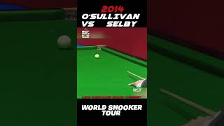 Osullivan vs Selby WSC 2014 Bad Miss Pink snooker snookermoments snookertime wst shorts [upl. by Fahy]