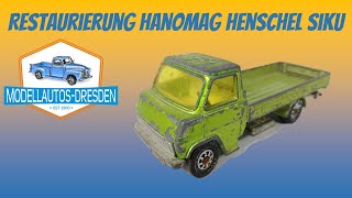 49 Hanomag Henschel V338 von Siku Custom restoration restaurieren Kommentar auf deutsch [upl. by Tegirb240]