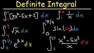 Definite Integral Calculus Examples Integration  Basic Introduction Practice Problems [upl. by Diamante]