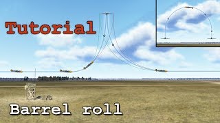 Barrel roll tutorial  Aerobatics [upl. by Waldman368]