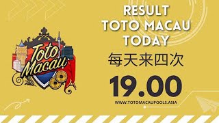 🔴 LIVE DRAW TOTO MACAU HARI INI JAM 1900 KAMIS 10 OKTOBER 2023  RESULT LIVE DRAW TOTO MACAU RESMI [upl. by Hadleigh]