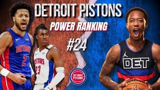 Preseason Power Rankings 24 Detroit Pistons Ft Bryce Simon [upl. by Ahtreb]