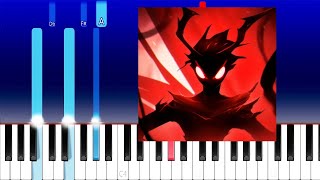 VINGANCA DEMONIACA PHONK  MXCABRAZIL Piano Tutorial [upl. by Norwood]