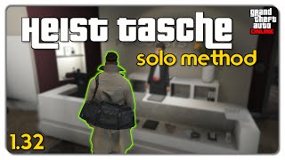 GTA 5 Online HEIST TASCHEDUFFEL BAG BEKOMMEN SOLO ALLE KONSOLEN  PC 136127 [upl. by Swigart862]