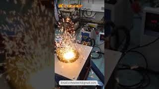 Industrial metal melting furnace [upl. by Aniroc]