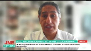 Situación de movimientos regionales ante ERM 2026 y reforma electoral de eliminación [upl. by Kirbee]