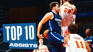 Luka Doncic Top 10 MAGICAL Assists 😎 [upl. by Akiam]