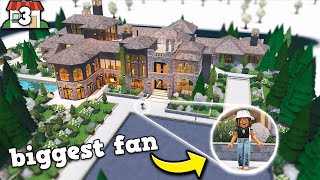 I built a SUBSCRIBER their DREAM HOUSE In Bloxburg 3 [upl. by Nallaf]