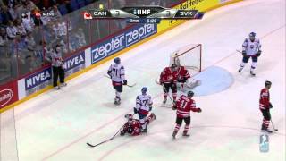 IIHF WC 2012 CANSVK 34 QF 33 HD [upl. by Reuven]