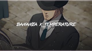 bananza belly dancer x temperature 「akon amp sean paul」  audio edit [upl. by Onyx]