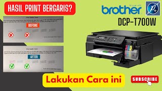 Guide Cleaning Printer Brother DCP T700W [upl. by Yruy279]