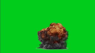 Explosion Effect  Green Screen [upl. by Ellyn]