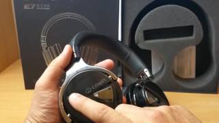 Cowin E7 Wireless Bluetooth Headphones with Microphone Overear Stereo Headsets Review [upl. by Lumpkin]