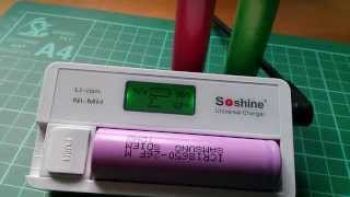 Review Soshine S7 LiionNiMH Single Cell Battery Charger [upl. by Otrebogir]