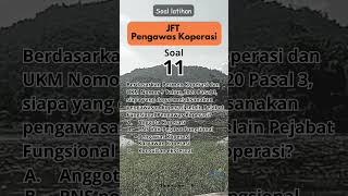 Short 11 Latihan Soal Jabatan Fungsional Teknis Pengawas Koperasi pengawaskoperasi [upl. by Dlanar]