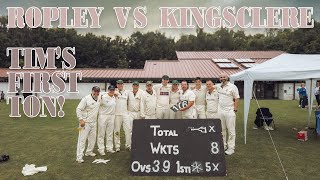 Ropley 1st XI vs Kingsclere 1st XI [upl. by Callas691]