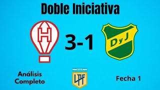 Análisis Huracán vs Defensa y Justicia  Liga Profesional  Fecha 1  Doble Iniciativa [upl. by Canty]