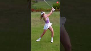 Your favorite golfer Grace charis gracecharis golfshorts [upl. by Ledeen297]