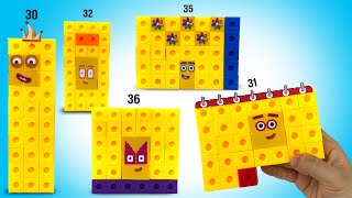 DIY Numberblocks 30s Snap Cubes Custom Set  Keiths Toy Box [upl. by Seravat]