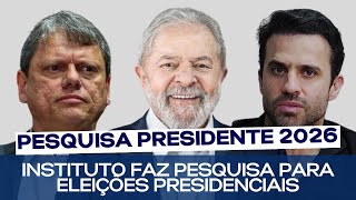 PESQUISA PRESIDENTE NOVOS NÚMEROS PARA 2026 [upl. by Manard45]