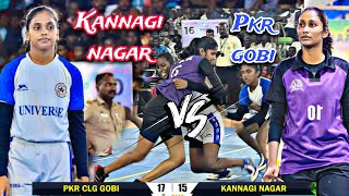 PKR CLG GOBI vs KANNAGI NAGARTIRUPATTURSIVAGANGAIALL INDIA WOMENS TOURNAMENT2023 [upl. by Jobye]