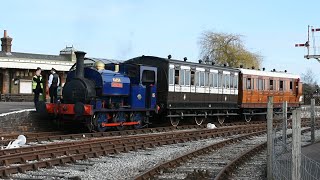 Buckinghamshire Railway Centre  February 19th Half Term Steaming 2023 [upl. by Head368]