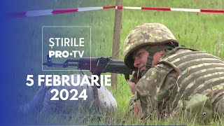 Știrile PRO TV  5 Februarie 2024 [upl. by Adnanref954]