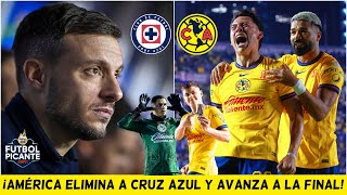 PARTIDO CARDÍACO AMÉRICA ELIMINA al CRUZ AZUL y AVANZA a la final ante RAYADOS  Futbol Picante [upl. by Henrique399]