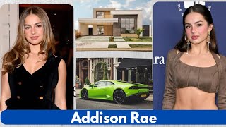 Addison Rae Lifestyle Relationship 2024 Biography Net Worth Hobbies Age Family Height Facts [upl. by Oswell]