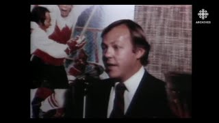 Le joueur de hockey Yvan Cournoyer annonce sa retraite en 1979 [upl. by Fenn]