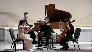 Schumann Piano Quartet III Andante cantabile Karis Dharmawirya Jeremy Wong Noah Dharmawirya Iain So [upl. by Aiclef]