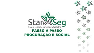 Procuração esocial [upl. by Gnap]