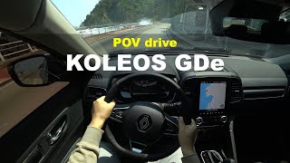 2024 Renault Koleos GDe POV drive [upl. by Lekram]