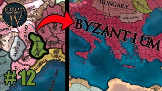 Byzantium baby  Europa Universalis 4  Winds of Change Montferrat [upl. by Jakie]