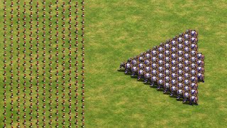 200 HALBERDIERS vs 100 ELITE BALLISTA ELEPHANTS 😨 Age of Empires 2 [upl. by Annayi]