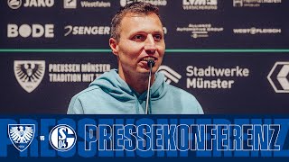 quotErleichterung deutlich zu spürenquot  S04PK nach Münster  FC Schalke 04 [upl. by Uzial]