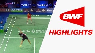 Yonex Denmark Open 2016  Badminton F – Highlights [upl. by Ahsatsan]