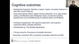 Geriatric Medicine Journal Club March 22 2024 [upl. by Adolphe]