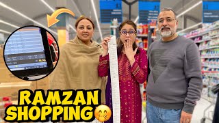 90k ki grocery 🥺  funny grocery shopping 😂  Wapsi par mama k taraf gy😂 [upl. by Radke732]