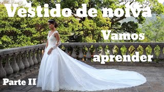 DIY Como fazer Vestido Casamentotecidos usadosCostura Passo a Passo para iniciante Gisleide Novelo [upl. by Mita]