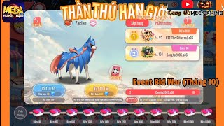 Event Bid War Zacian  Mega Huyền Thoại  Pokemon 6v6 [upl. by Isteb]