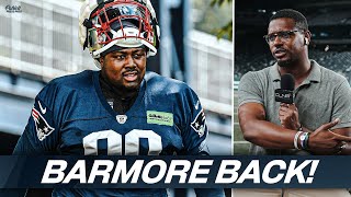 Christian Barmore RETURNS to Patriots Practice When Will He Return [upl. by Robi]