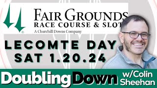 EPISODE 60 DOUBLING DOWN at FAIR GROUNDS wColin Sheehan 12024 [upl. by Badr4]