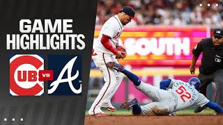 Cubs vs Braves Game Highlights 51424  MLB Highlights [upl. by Secnirp]